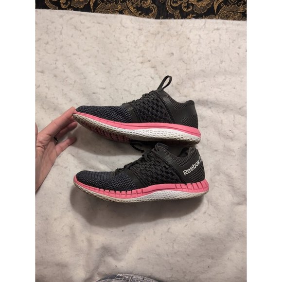 Reebok Zprint Cross Trainers Black/Pink/White Women's Size 8.5 - Picture 1 of 10